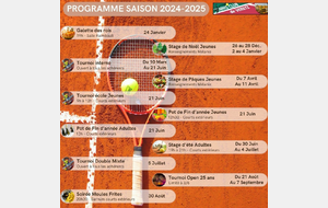 Programme de la Saison 2024-2025