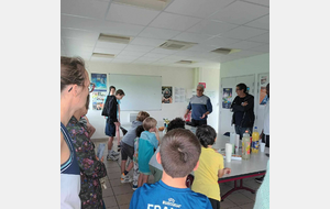 Mini tournoi pour la fin de la saison de l'école de tennis