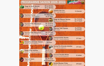 Activités Saison 2025-2026